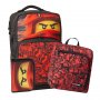 LEGO Ninjago maxi plus školski ranac, trodelni set (Mortensen): Crveni nindža - slika 1