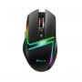 XTrike Miš USB GM414 7D gejmerski sa RGB pozadinskim osvetljenjem 6400dpi crni - slika 1