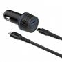DEVIA Punjač za auto extremno brzi PD30W+QC crni 025096 - slika 2