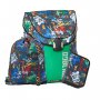 LEGO Ninjago lagani školski ranac (trodelni set): Sajber carstvo - slika 1