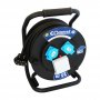 COMMEL Kabl Sa Motalicom PVC Bubnj 320mm Šuko Trofazan 25m H05RR-F 5G2,5 - slika 1