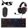 MS Miš C335+Tastatura C515+Slušalice C900 - slika 1