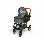 Puerri DUO SISTEM PASSEGGINO, SILVER - slika 1