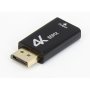 E-GREEN Adapter DisplayPort 1.4 (M) - HDMI 2.0 (F) crni - slika 1