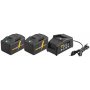 REMS 571592 Power-Pack Baterije 2 x 22 V, 9,0 Ah sa punjačem - slika 1