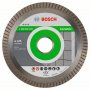 BOSCH Dijamantska rezna ploča Best for Ceramic Extra-Clean Turbo 2608602479, 125 x 22,23 x 1,4 x 7 mm - slika 1