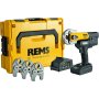 REMS 578X09 Mini-Press 22 V ACC Basic-Pack Akumulatorska radijalna presa Ø 10 – 40 mm, L-Boxx Kofer + 3 klešta za krimpovanje - slika 1