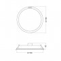 LEDVANCE LED ugradna panel lampa 18W  4058075703179 - slika 4