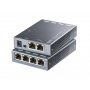 CUDY FS1006PL 6-Port 10/100M PoE+ Switch, 60W external, max 32W/PoE, UPLINK, 250m, 4KV protection - slika 3