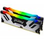 KINGSTON DIMM DDR5 32GB (2x16GB kit) 6400MT/s KF564C32RSAK2-32 FURY Renegade RGB - slika 1