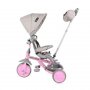 LORELLI BERTONI Tricikl lucky crew - grey&pink - slika 3