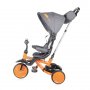 LORELLI BERTONI Tricikl Lucky Crew Black n Orange - slika 2