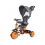 LORELLI BERTONI Tricikl Lucky Crew Black n Orange - slika 1