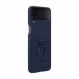 SAMSUNG Silikonska Maska Za Flip 4 + Prsten, Teget - slika 1