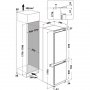 INDESIT B18A1D/I1 ugradni frižider - slika 3