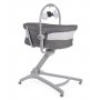 CHICCO Baby Hug multifunkcionalna kolevka&stolica 4 u 1 Air - Dark Grey - slika 1