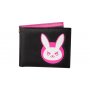 Jinx Overwatch D.VA Bi-Fold Graphic Wallet Black - slika 1