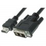 Assmann MONITOR Cable, HDMI/DVI-D(18+1) M/M, 2m - slika 1