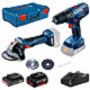 BOSCH Set akumulatorskog alata AKU u L-Box-u 0615990M36 - slika 1