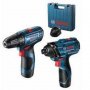 BOSCH GSR 120-Li + GDR 120-LI Set akumulatorskih alata u koferu - slika 1