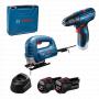 BOSCH GST 8000 E + GSR 120-LI 0615990M8N Akumulatorski set - slika 1