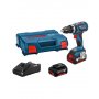 BOSCH Akumulatorska vibraciona bušilica - odvrtač GSB 18V-EC, 18V, 2x5,0Ah, 06019E9120 - slika 1