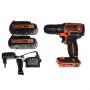 BLACK&DECKER Akumulatorska bušilica ­odvijač BDCDD12KB - slika 1