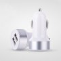 DEVIA Auto punjač Smart Dual USB Type-C bela - slika 2