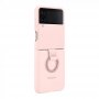 SAMSUNG Silikonska Maska Za Flip 4 + Prsten, Pink - slika 3