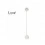 ARIA 23 VISILICA LED 8.5W 3000K BELA - slika 1
