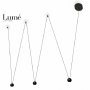 ARIA 24 VISILICA LED 3*4W 3000K CRNA - slika 1