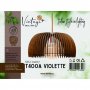 Vintage VIOLETTE T400A VISILICA 1*E27 (O 400 mm, h-220 mm) - SKU01207 - slika 2
