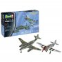 REVELL Maketa COMBAT SET MESSERSCHMITT ME262 P-51B MUSTANG - slika 1