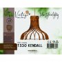Vintage KENDALL T530 VISILICA 1*E27 (O 530 mm, h-430 mm) - SKU01415 - slika 2