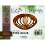 Vintage GIULIA T530 VISILICA 1*E27 (O 530 mm, h-320 mm) - SKU01802 - slika 2