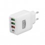 PROSTO Univerzalni brzi punjač 1xQC+2xUSB+1xPD TYPE-C USBP388 - slika 1