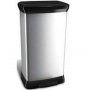 CURVER Kanta 50l deco silver ( CU 02162-582 ) - slika 1