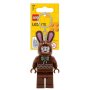 LEGO Iconic privezak za ključeve sa svetlom: Čokladni zeka - slika 1