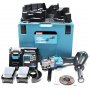 MAKITA GA023GM201 XGT Akumulatorska ugaona brusilica, 40V, 125mm - slika 1
