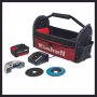 EINHELL TE-AG 18/115 Li (1x4,0Ah) Akumulatorska ugaona brusilica - slika 3