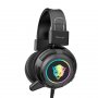 YORO Sa mikrofonom/ crne /V8 RGB Gaming - slika 1