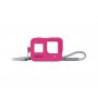 GOPRO Silikonska futrola sa podesivim kaišom za HERO8, pink (AJSST-007) - slika 1
