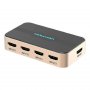 Vention HDMI switch 5 ulaza 1 izlaz, Zlatni (ACDG0) - slika 1