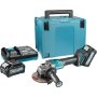 MAKITA GA008GM201 XGT Akumulatorska ugaona brusilica, 40V, 125mm - slika 1