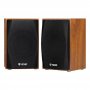 YENKEE SP 2010BN, zvucnici, 2.0, 5W, black-brown - slika 1