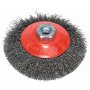 BOSCH Talasasta pljosnata četka 115, čelična 2608622101, 115 mm, 0,3 mm, M14 - slika 1