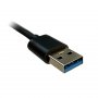 LC POWER 4 port USB 3.0 Hub, Crni (LC-HUB-U3-4) - slika 3