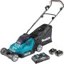 MAKITA Akumulatorska kosilica DLM432PT2; 2x18V 2x5,0 Ah - slika 1