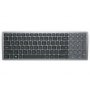 DELL KB740 Compact Multi-Device, US, wireless tastatura, siva - slika 1