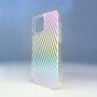 DEVIA Futrola Hard Case Glisten Waves Series za iphone 13 Pro Max Pink - slika 1